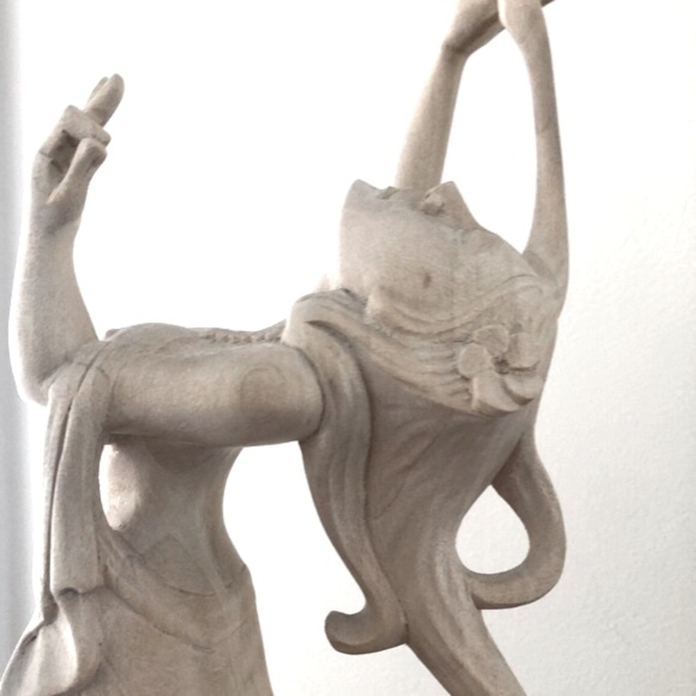 Hand Carved Wooden Statue from Bali - Picture 6 of 12